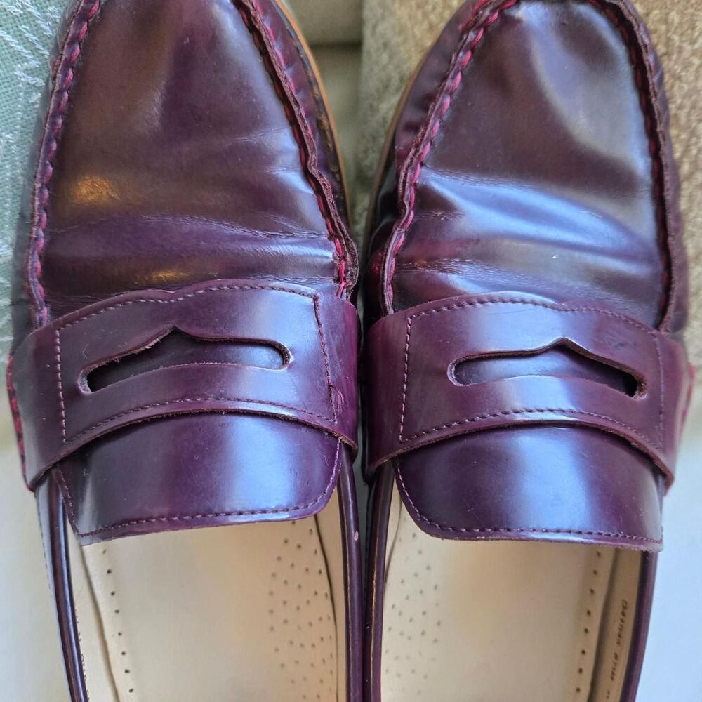 Cole-haan Women's Burgundy and Purple Loafers